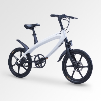 S1 BMX e-Bike white with mag wheels