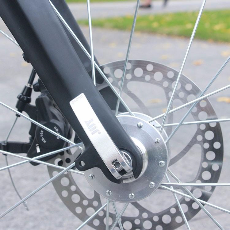 S1 BMX e-Bike quick release front wheel
